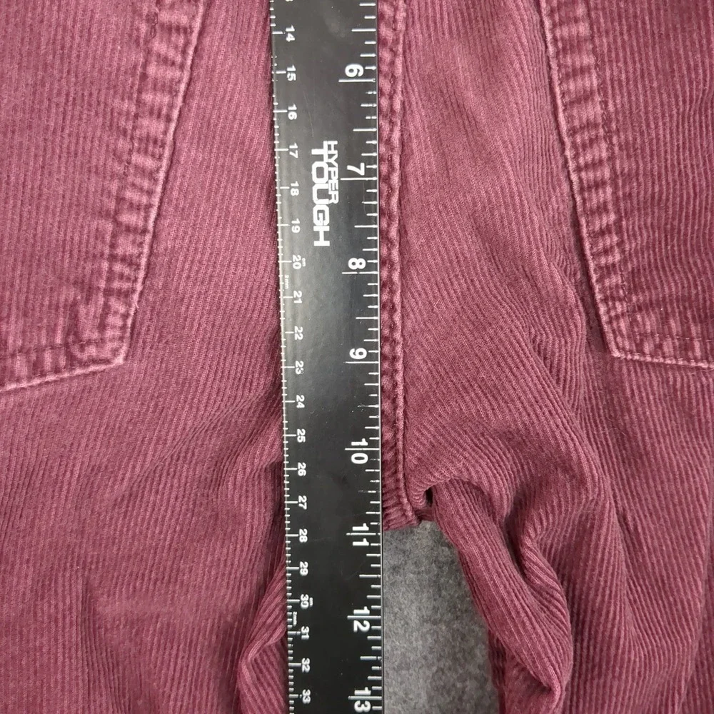 Gap Kids Corduroy Pants Burgundy Size 12 Original Fit Casual Trousers‎